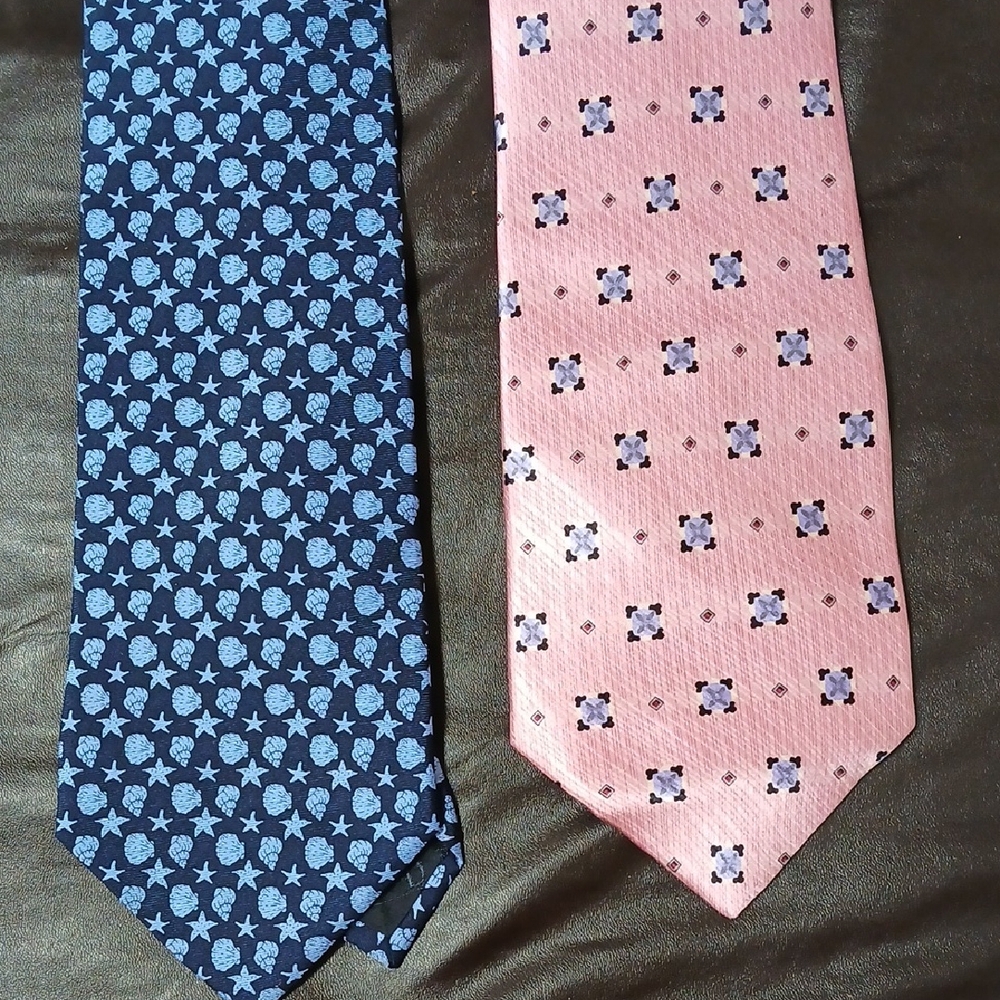 Jhane Barnes and Lands' End Ties